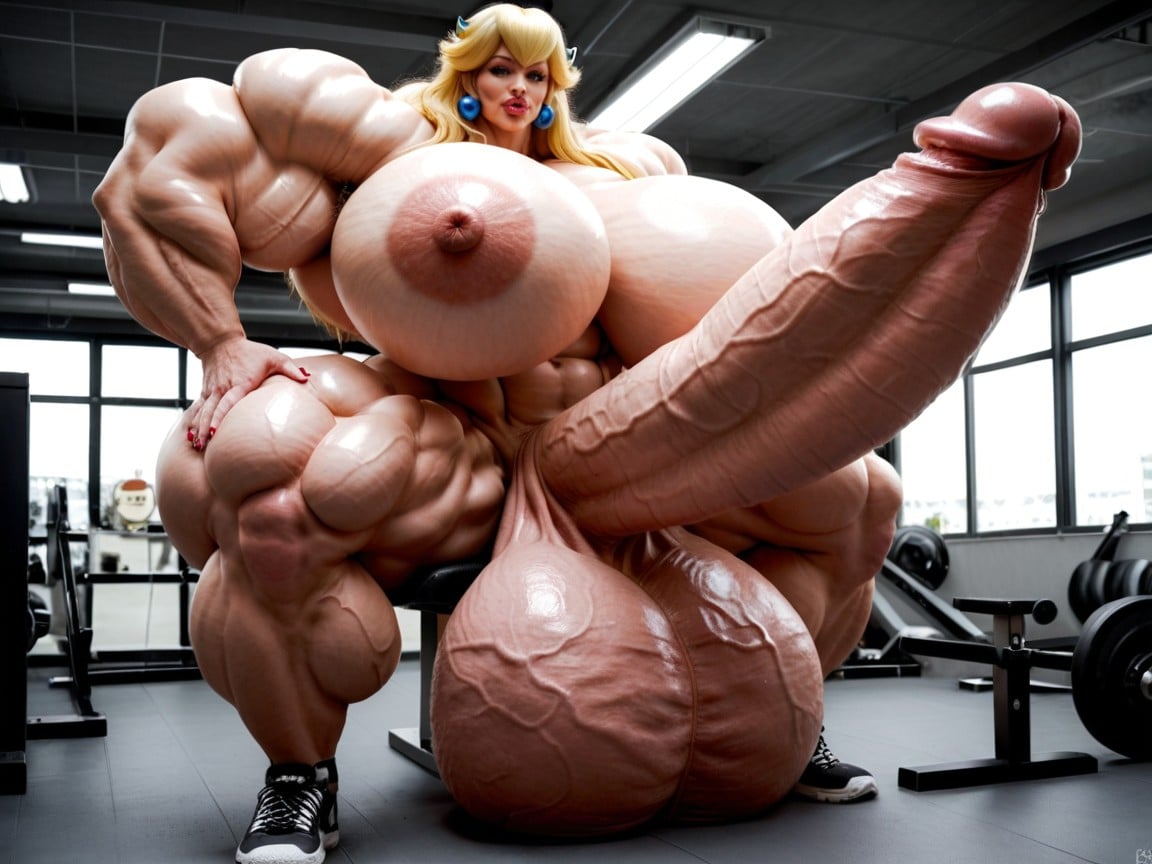 Muscle Monster Oversized Gigantic Massive Than The Gym, Hyper Growing, Hyper Growth Porno shemale IA