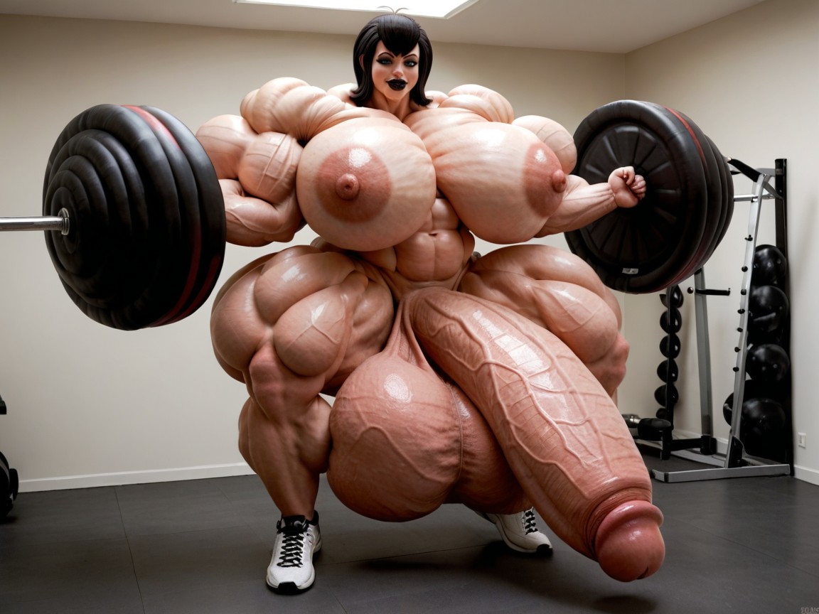 Hyper Monster Oversized Gigantic Massive Cock, Gigantic Muscle Amazon Woman, Hyper Monster Oversized Gigantic Massive Muscle Arms Shemale AI Porn