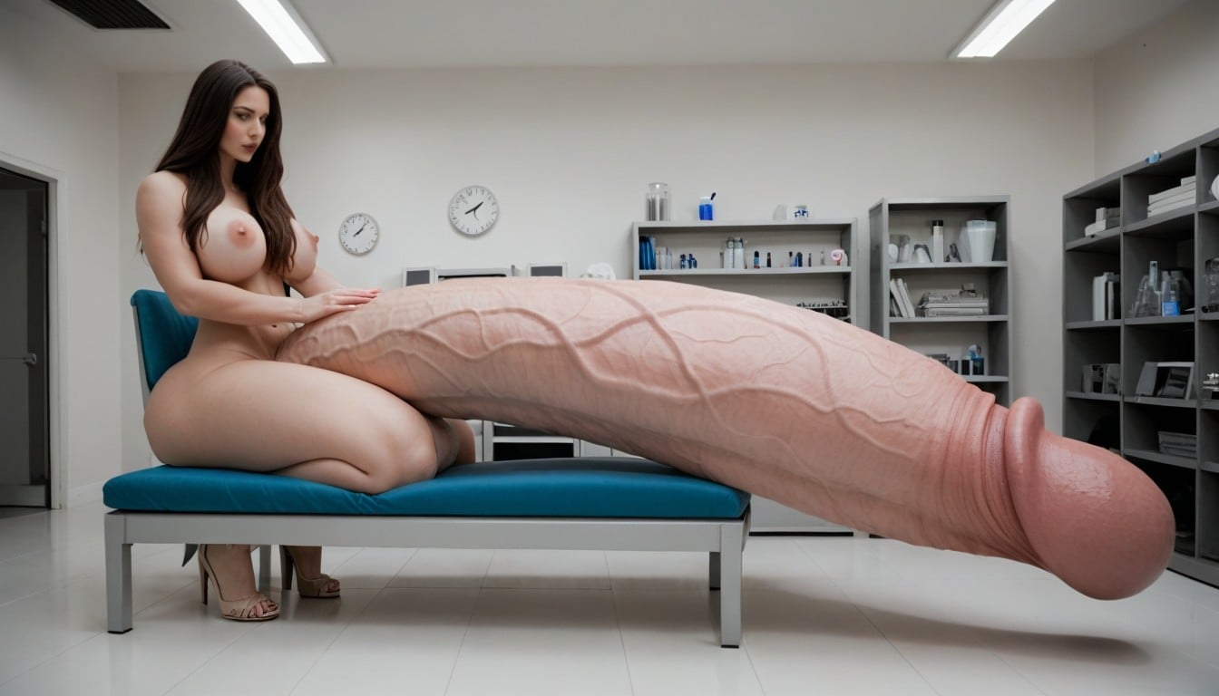 Penis Fills Out Entire Room, Fashion Show, Hyper Gigantic Glans 人妖AI黃片