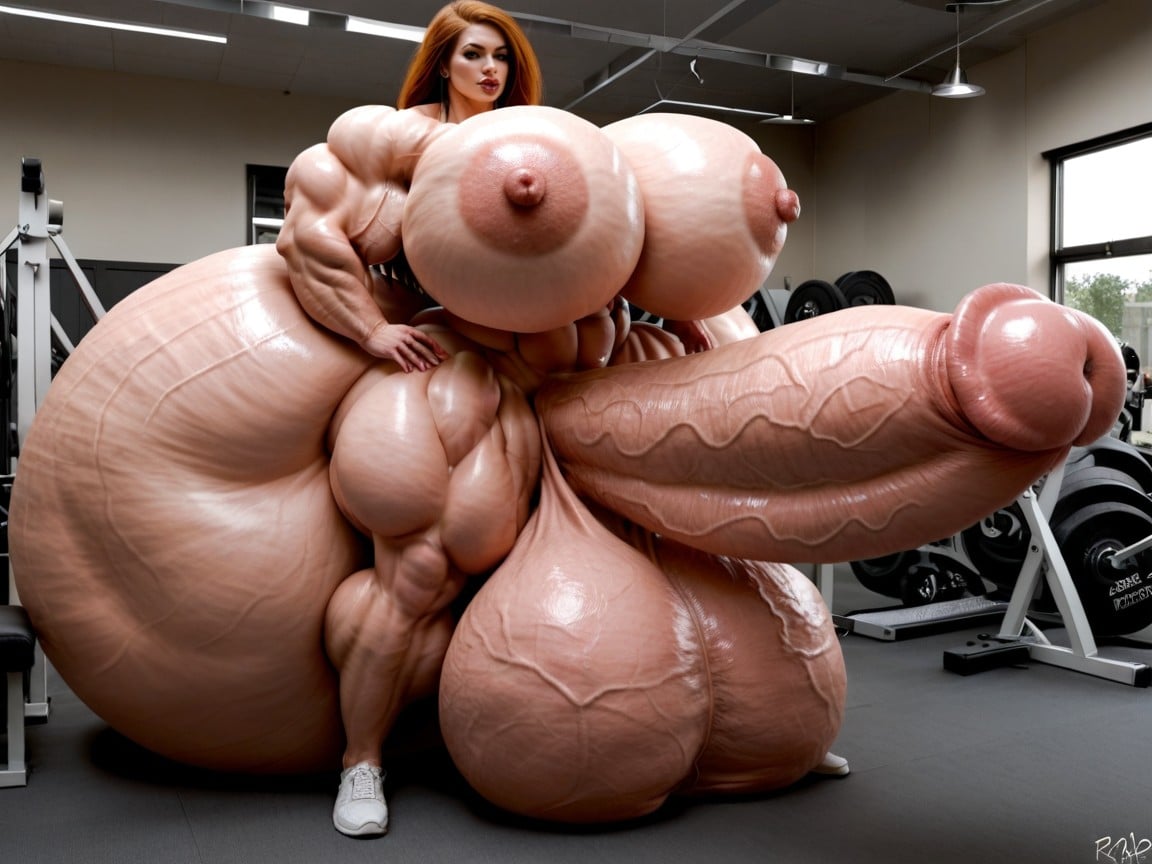 Solo, Hyper Monster Oversized Gigantic Massive Biceps, Hyper Monster Oversized Gigantic Massive Muscle Arms Porno IA transsexuelle