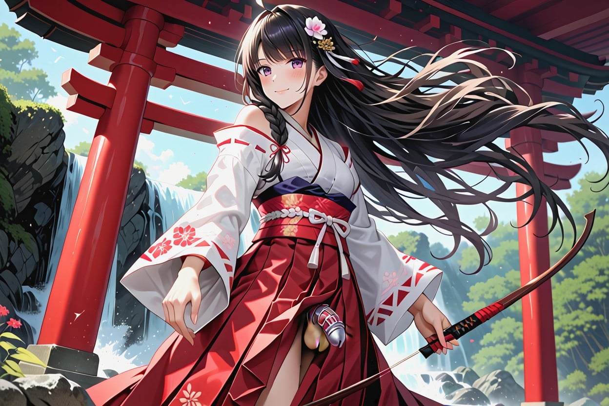Dynamic Angle, Pretty Idol Face, Detailed Skin Porno IA transsexuelle