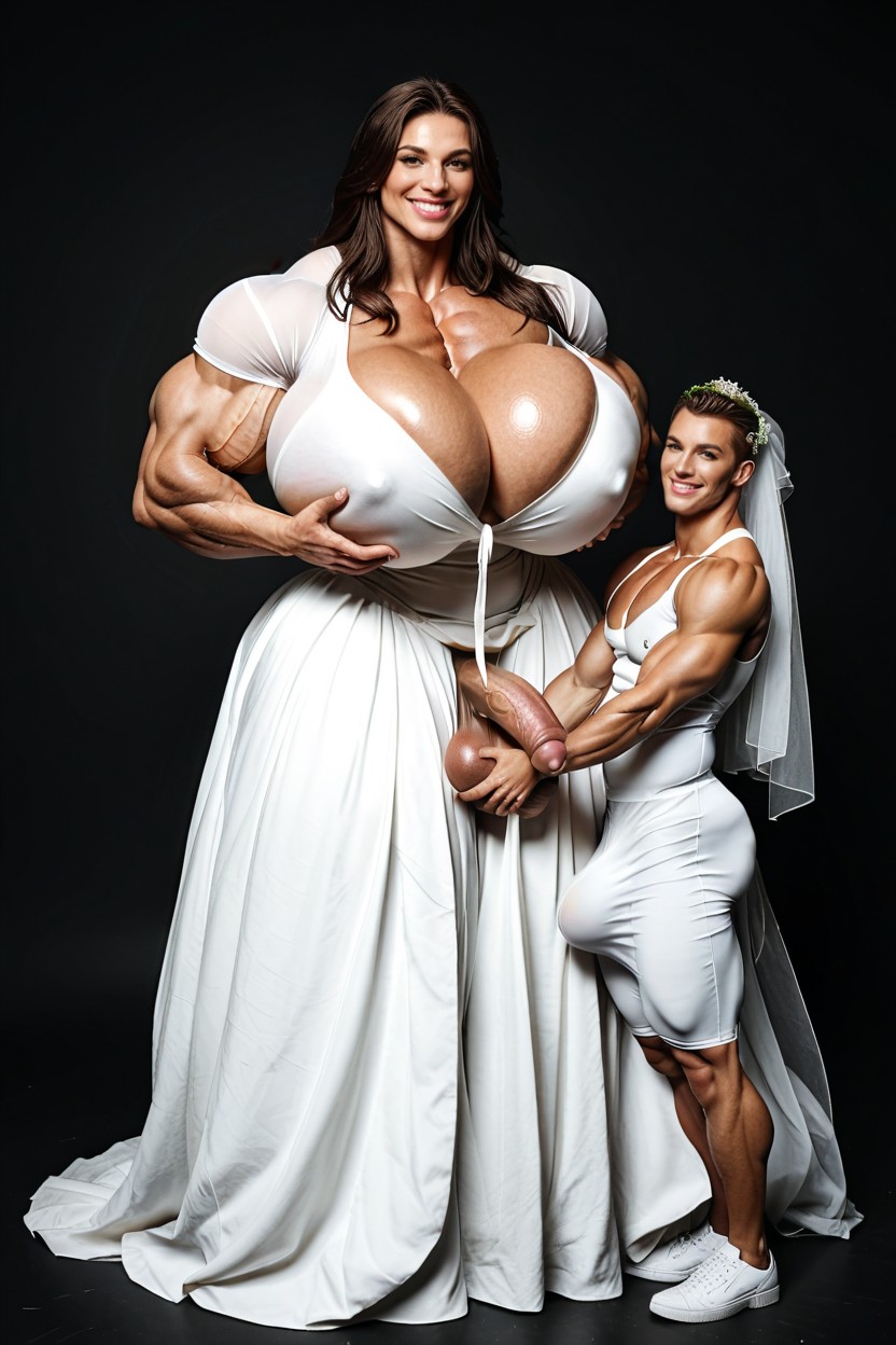 Full Body, Thick Futanari, Gigantic Abdominal Obliques Porno IA transsexuelle