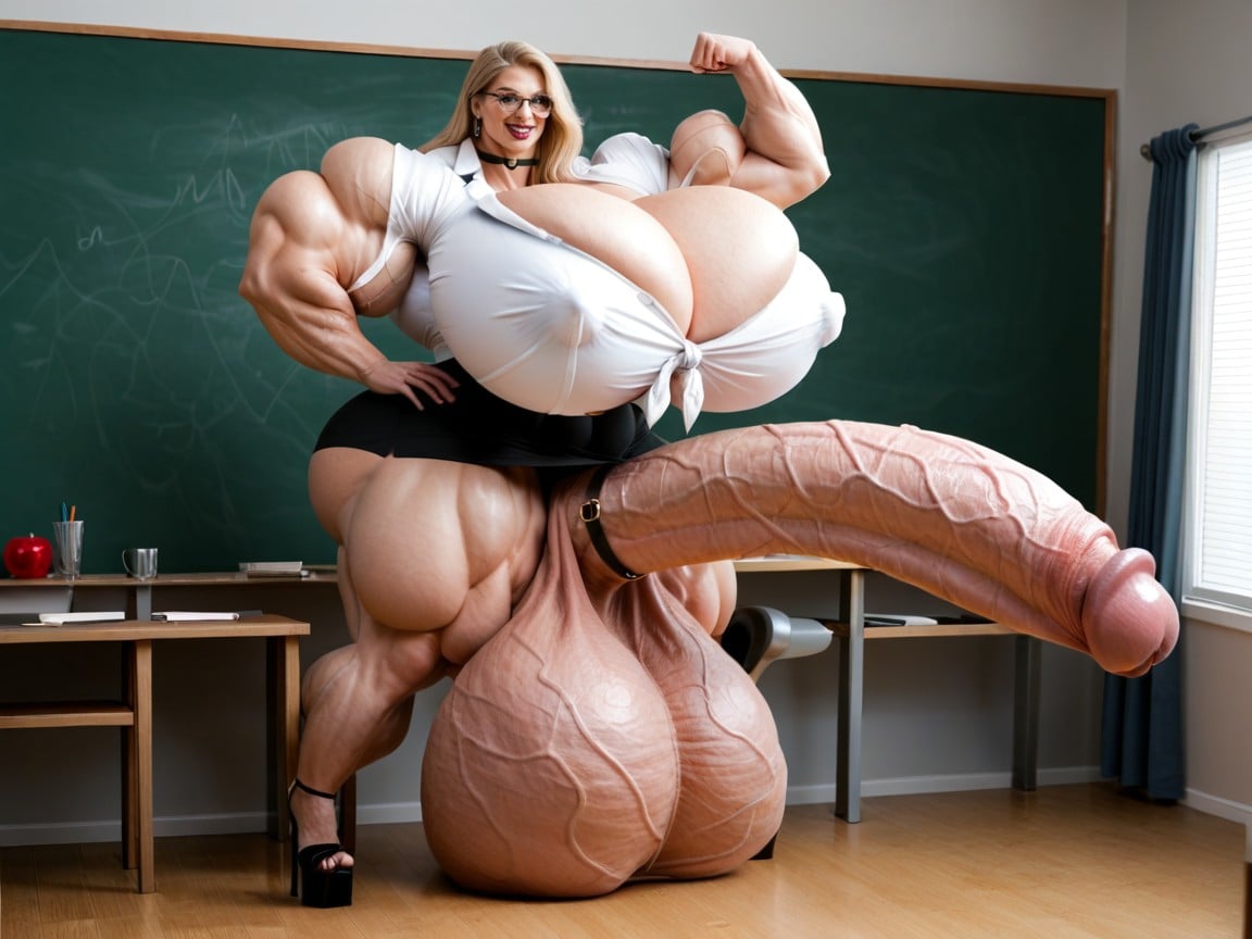 Penis Thicker Than Legs, Waist, Huge Hyper Ass Porno shemale IA