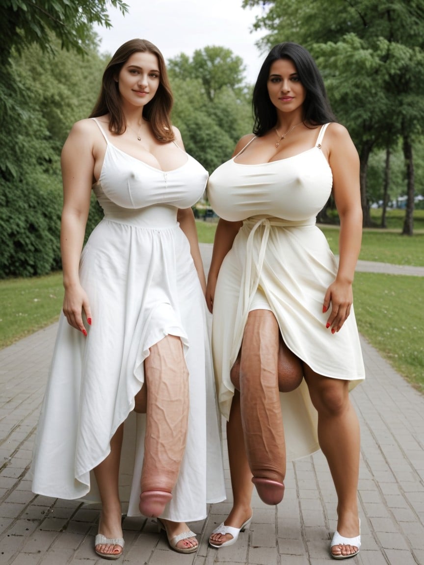 Perfect Anatomically Body, Gros Seins, 18+ Porno IA transsexuelle