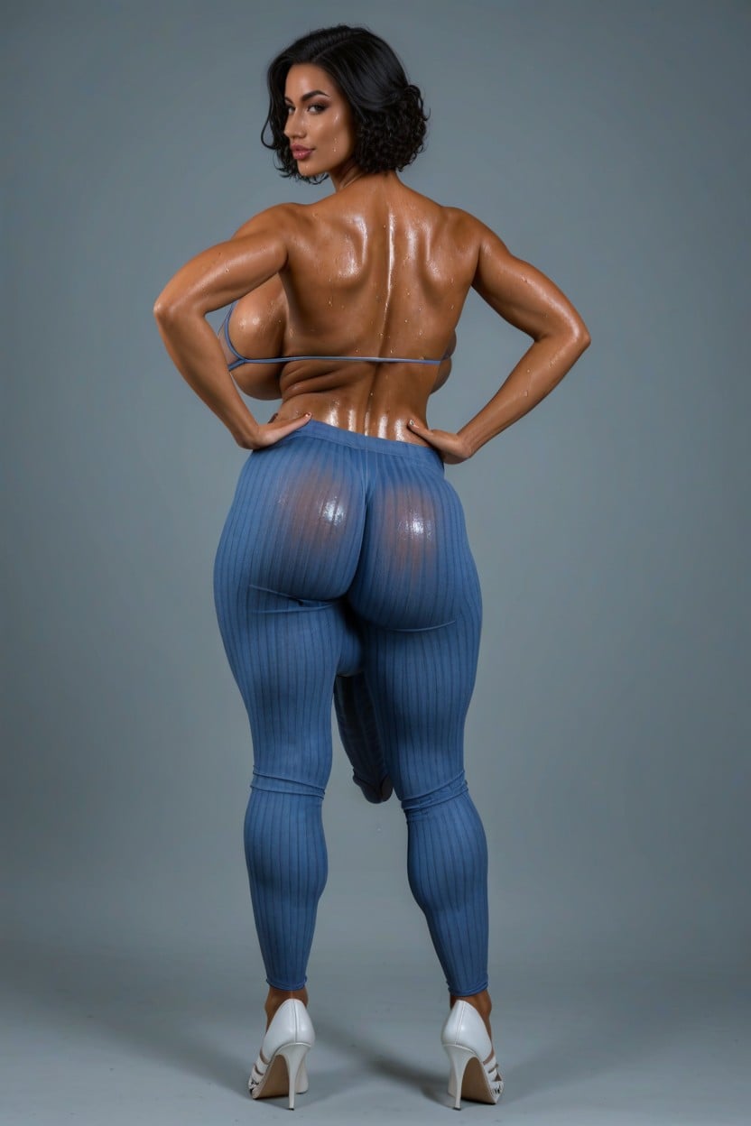 Looking At Viewer, Tanned Skin, Hyper Realistic Bulge 쉬메일 AI 포르노