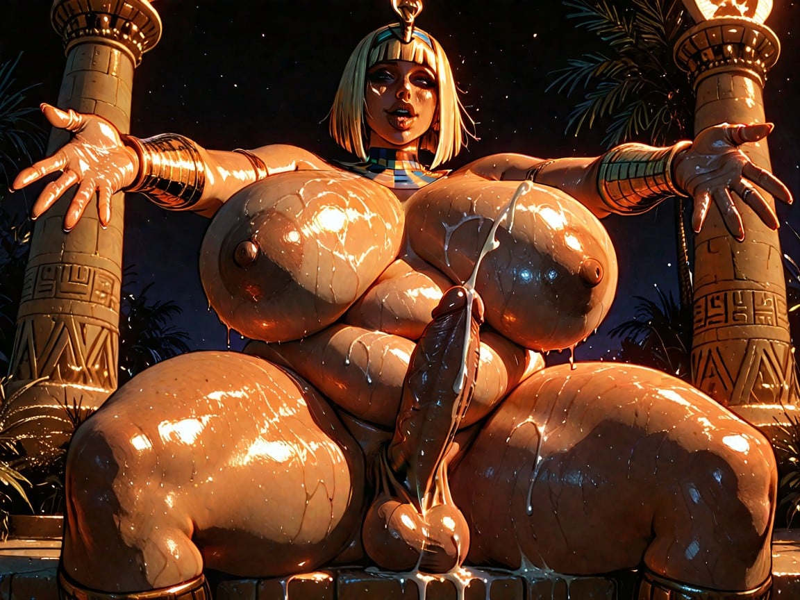 Chubby Build, Naked, Ssbbw Porno IA transsexuelle