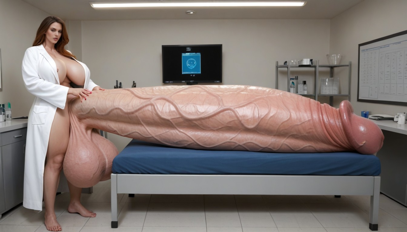 Hyper Gigantic Penis, Impossibly Gigantic Girthy Penis, 18+ Shemale AI Porn
