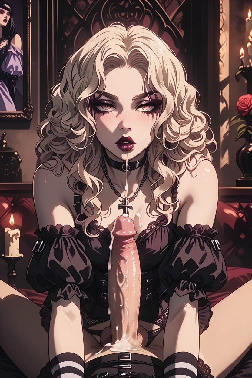 泡泡屁股, Cum All Over, Candles 人妖AI色情