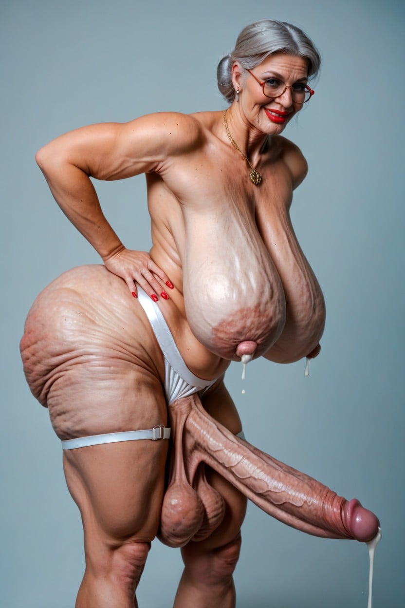 Old Lady, Wrinkles On Legs, Cowboy Shot Porno shemale IA