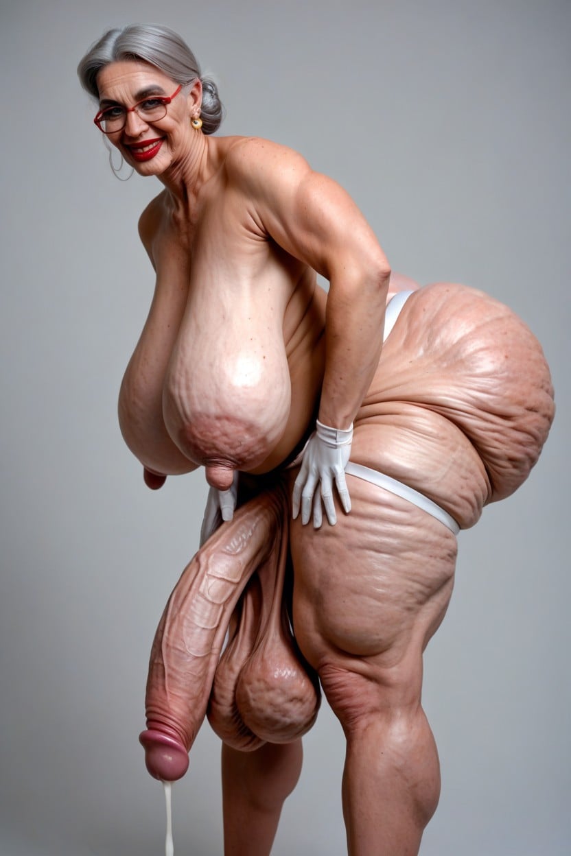 Cellulite, Red Lipstick, Bimbo Porno shemale IA