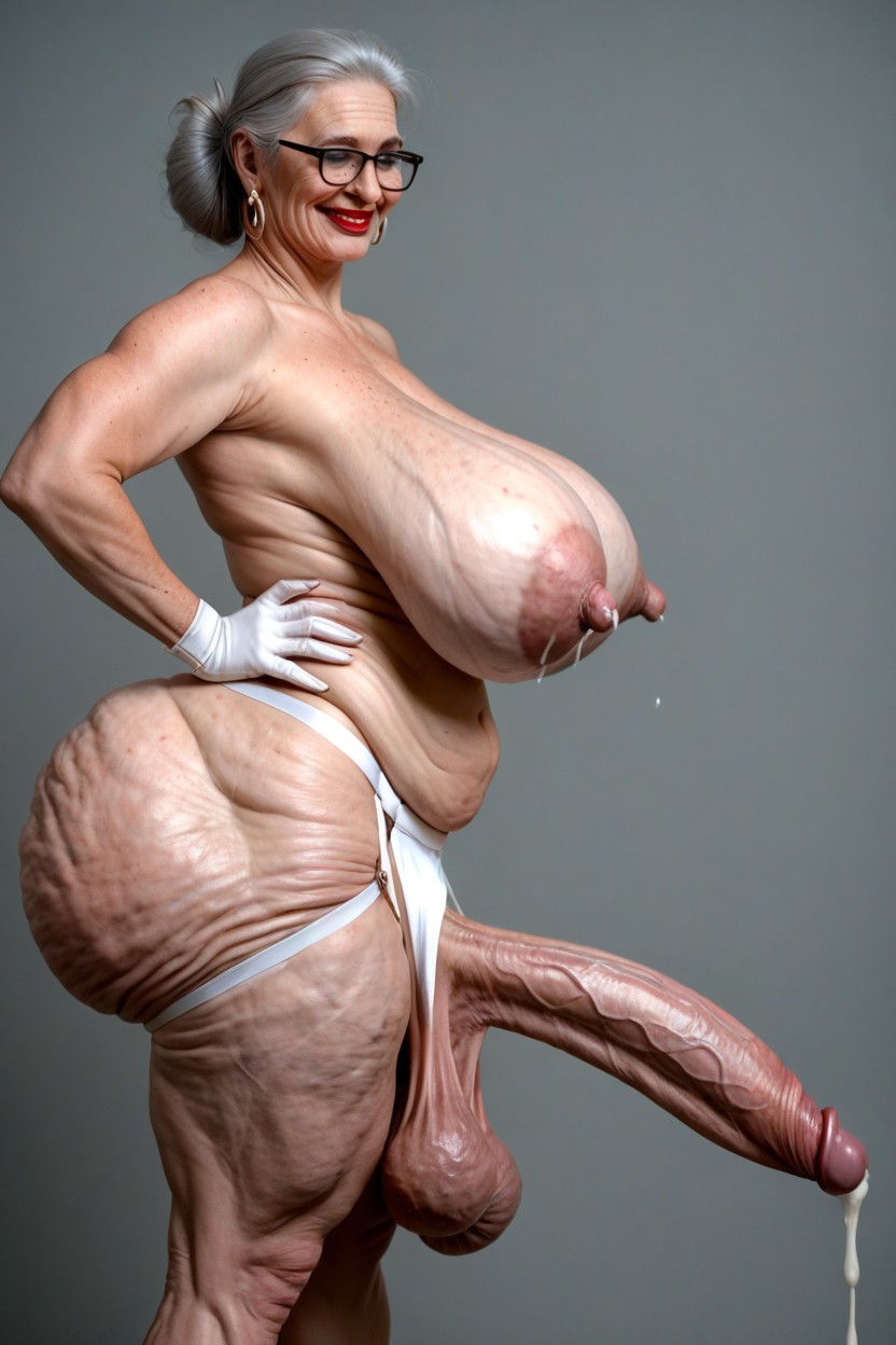 Solo, Wrinkled Face, Parted Breasts Porno shemale IA