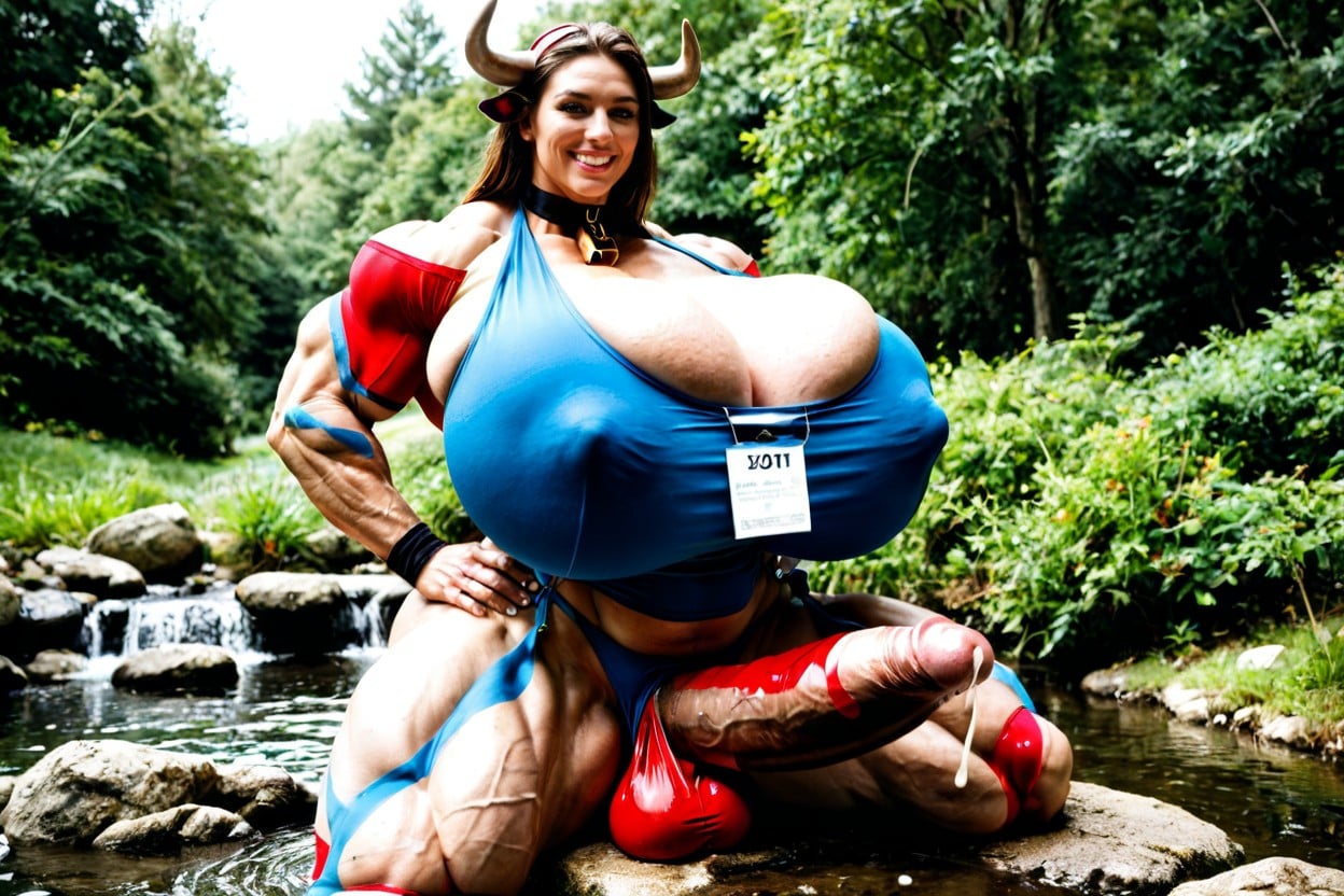 Hyper Huge Muscles, Hinata, Furry Porno IA transsexuelle