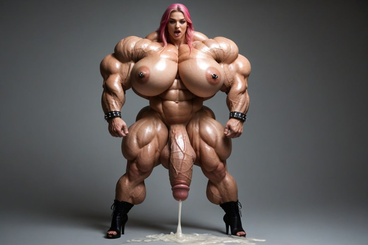 Tongue Out, Gigantic Muscular Quads, 18+ Porno shemale IA