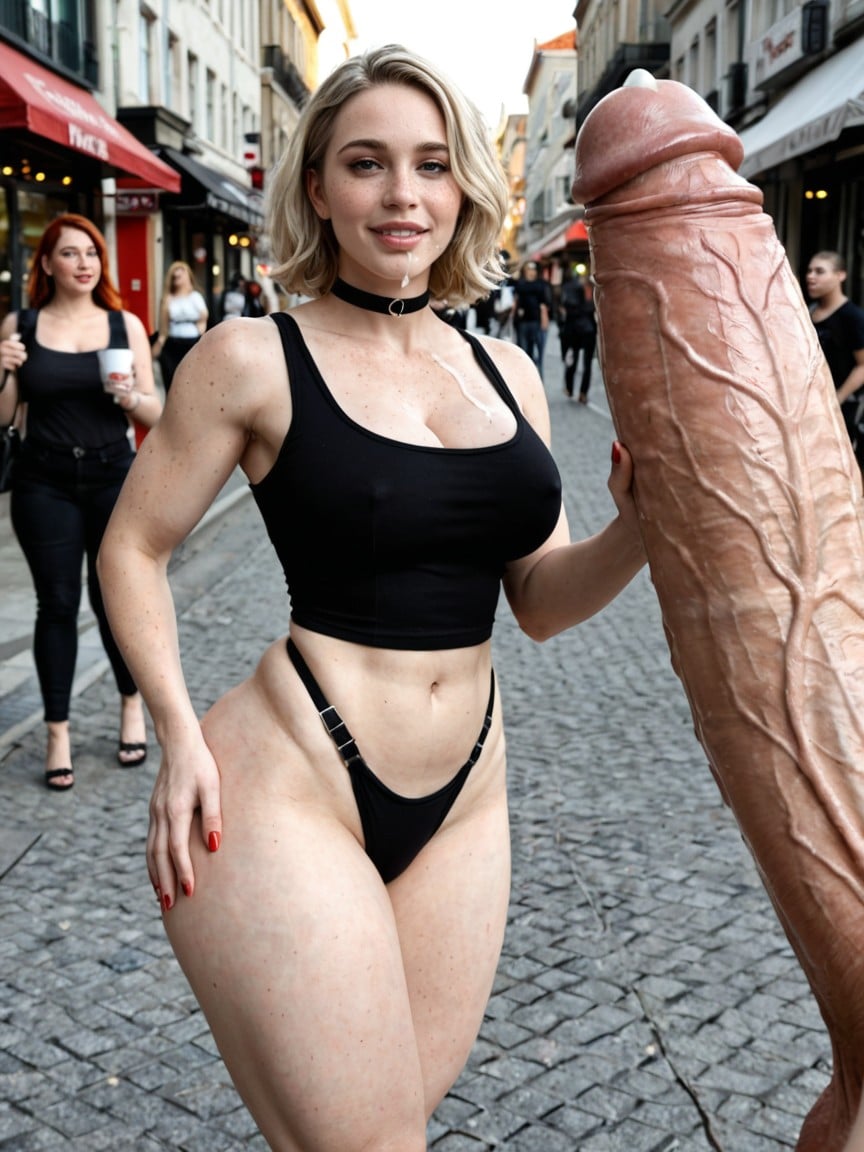 Soft Colors Image, Cutegirl, Hyper Cock Shemale AI Porn