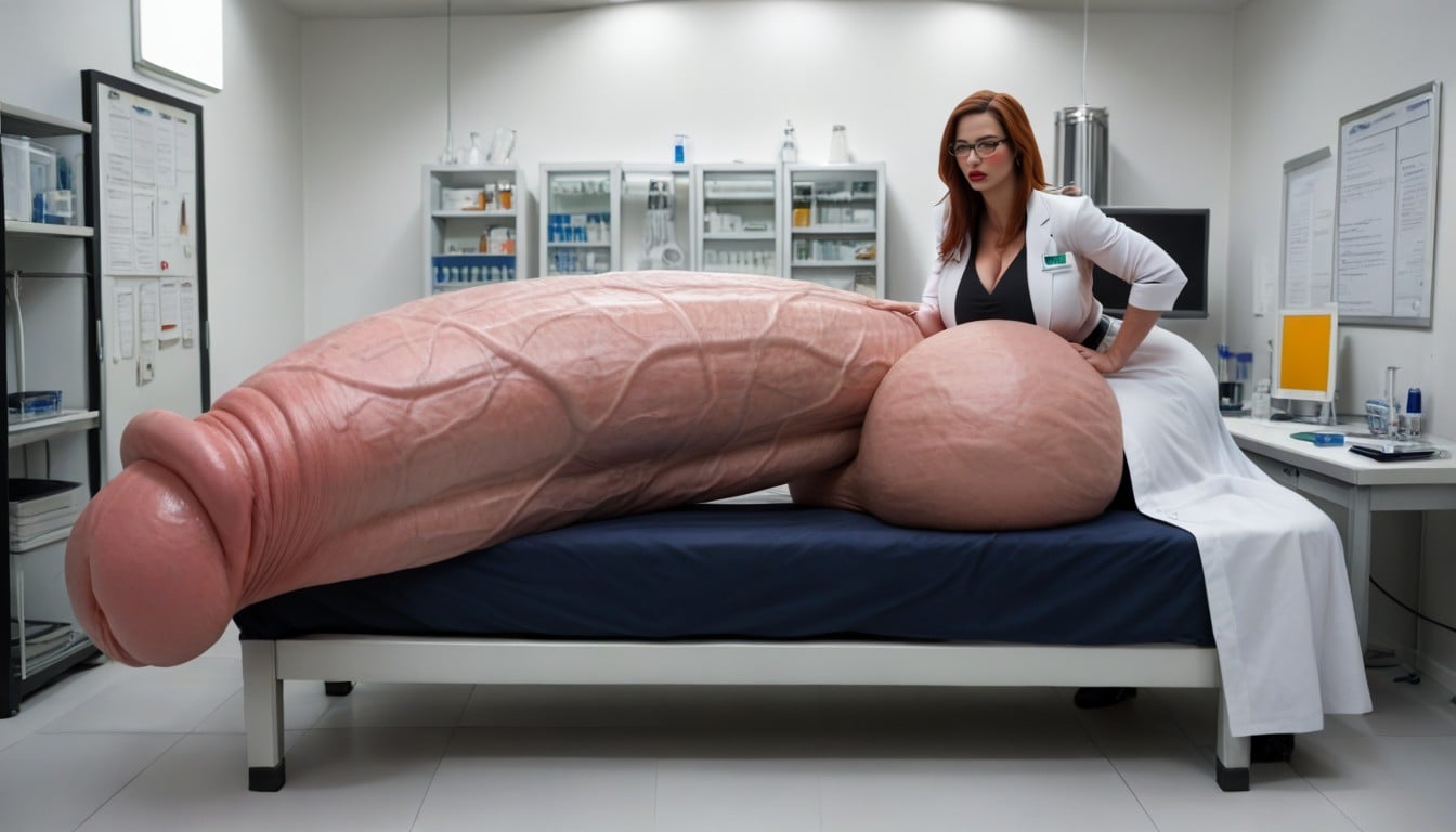 Penis Growth Lab Experiment, Gigantic Testicles, Penis The Size Of The Room Porno shemale IA