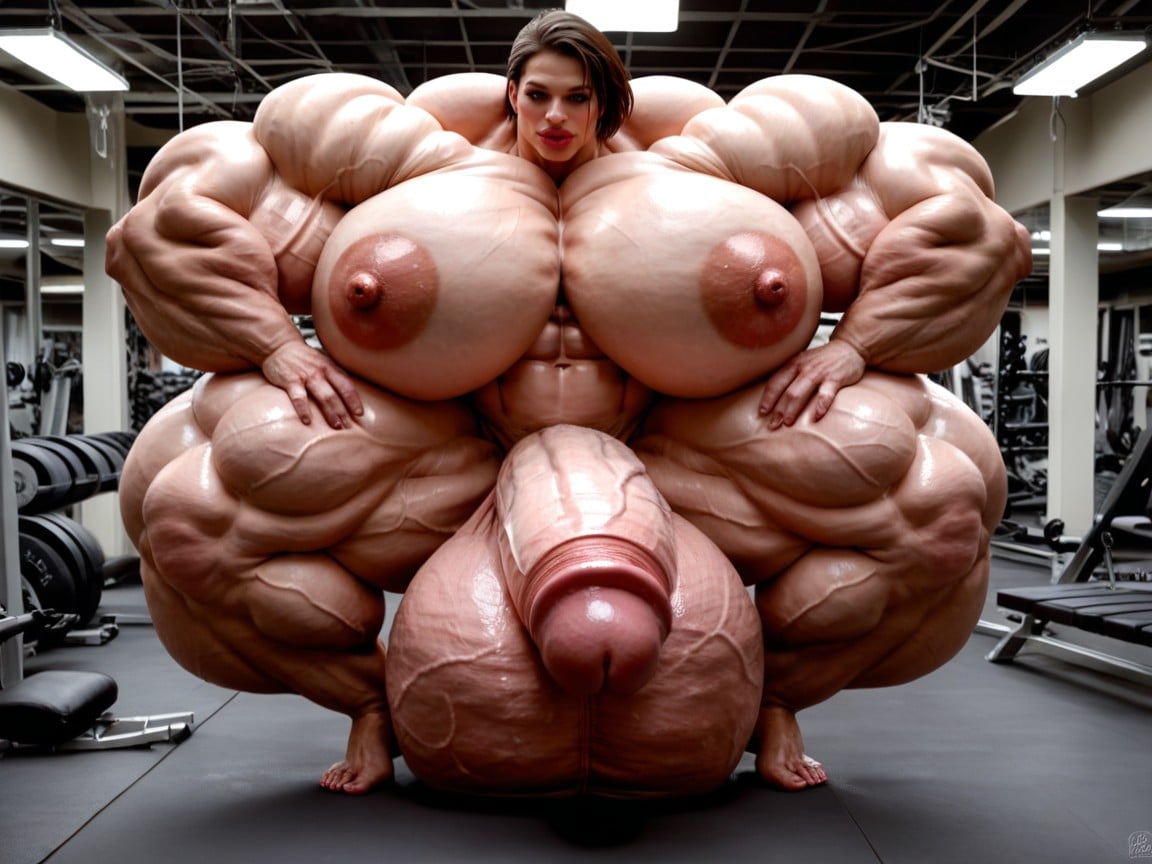 Hyper Oversized Gigantic Penis, Hyper Monster Oversized Gigantic Massive Wide Penis, Hyper Oversized Gigantic Massive Lips Shemale AI Porn