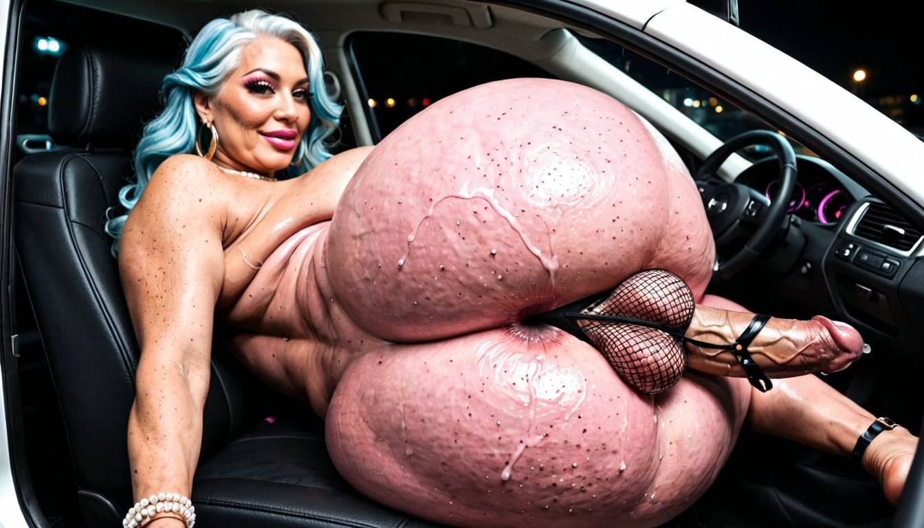 Bimbo Makeup, Ssbbw, Ass Fills Photo Frame Shemale AI Porn
