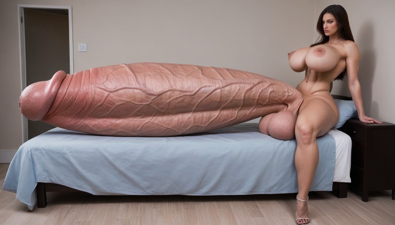 Huge Veins On Penis, 18+, Balls Are Big Enough To Touch The Floor Porno shemale IA