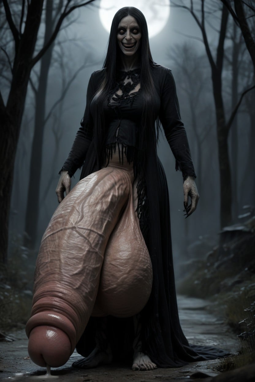 Nightmare, Creepy Atmosphere, 18+ Shemale AI Porn