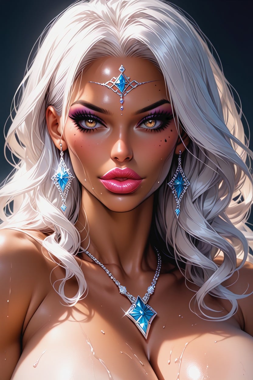Full Huge Lips, Idol Face, Stylized Hourglass Shaped Body Porno shemale IA