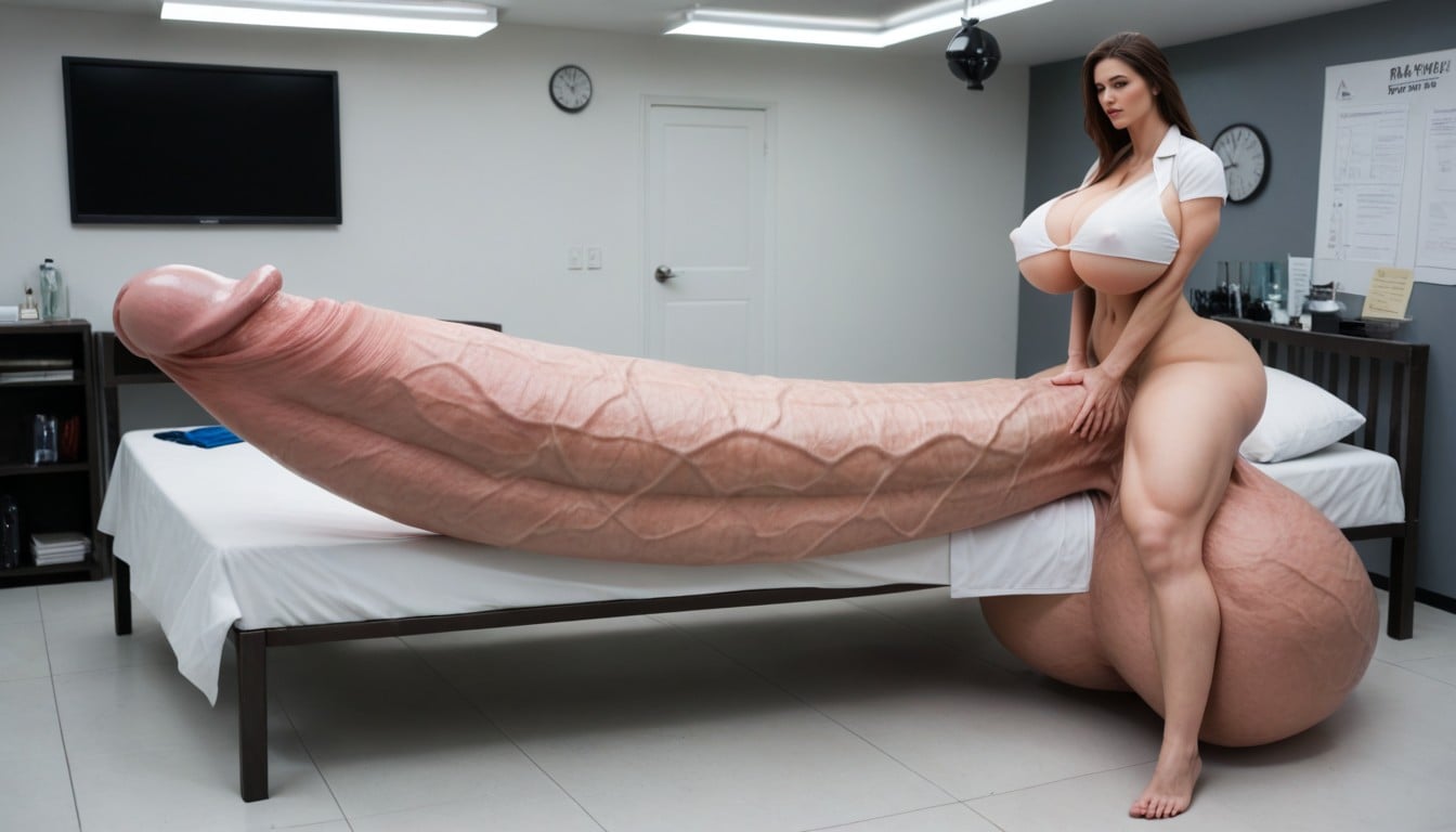 Laying On Top Of Her Penis, Penis The Size Of The Room, Laboratorio Porno shemale IA