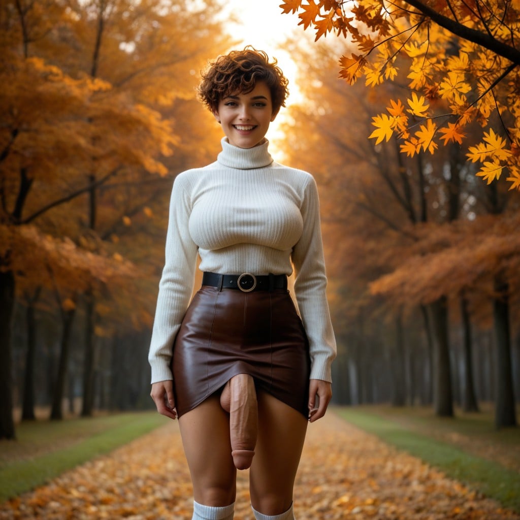 Fit, Belt, Golden Hour Lighting Shemale AI Porn