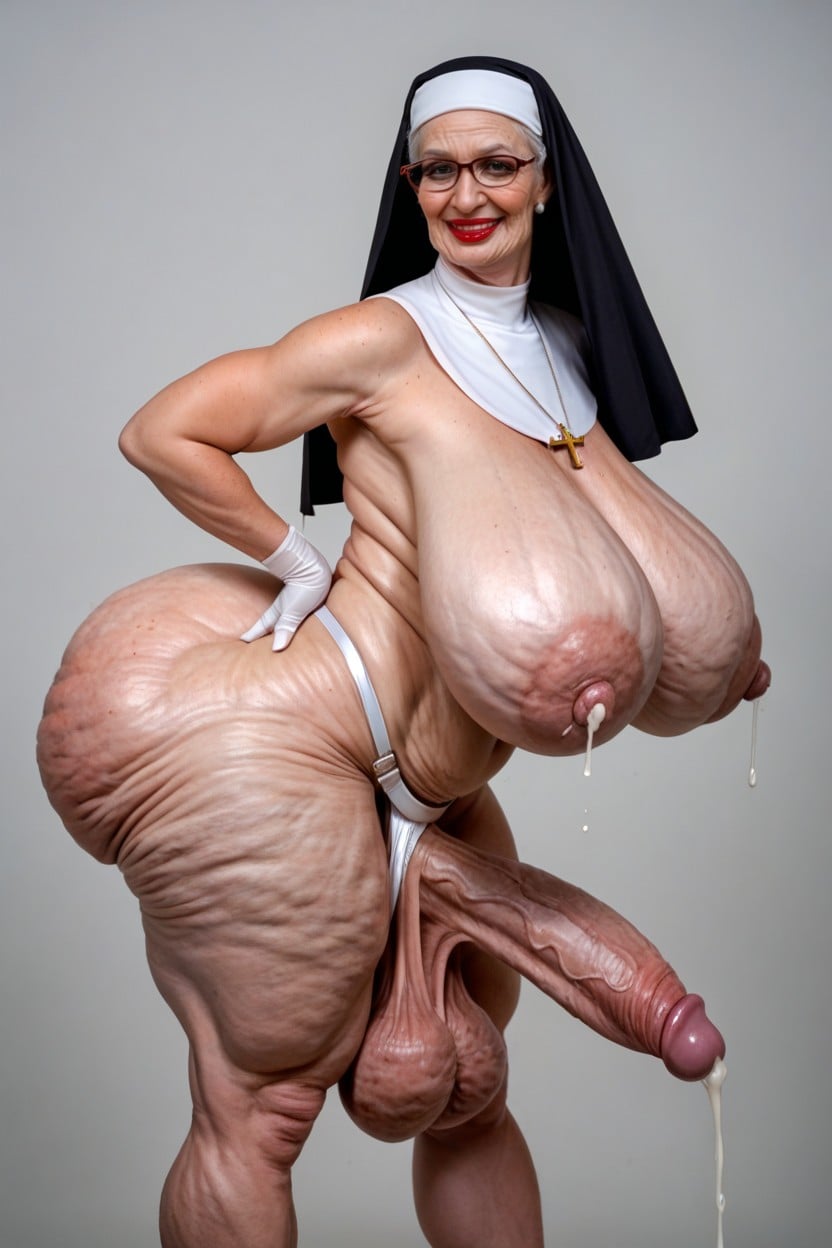 Hyper Long Testicles, Bimbo Lips, Old Lady Porno shemale IA