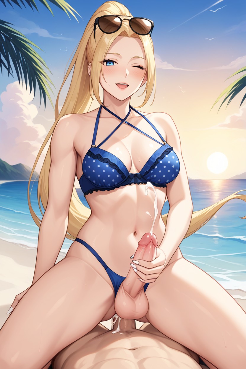 Perfect Body, Wink, Sunset Shemale AI Porn