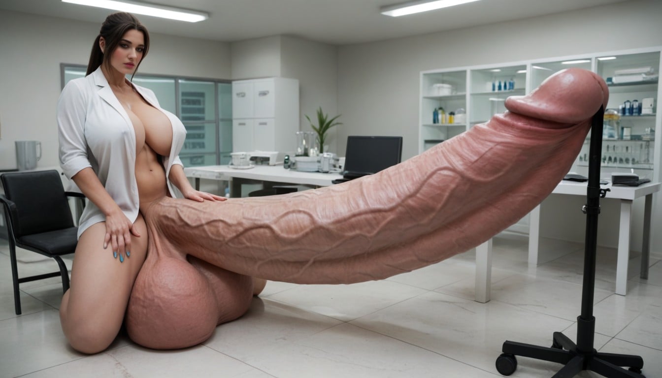 Fashion Show, Penis The Size Of The Room, Huge Veins On Penis Shemale AI Porn