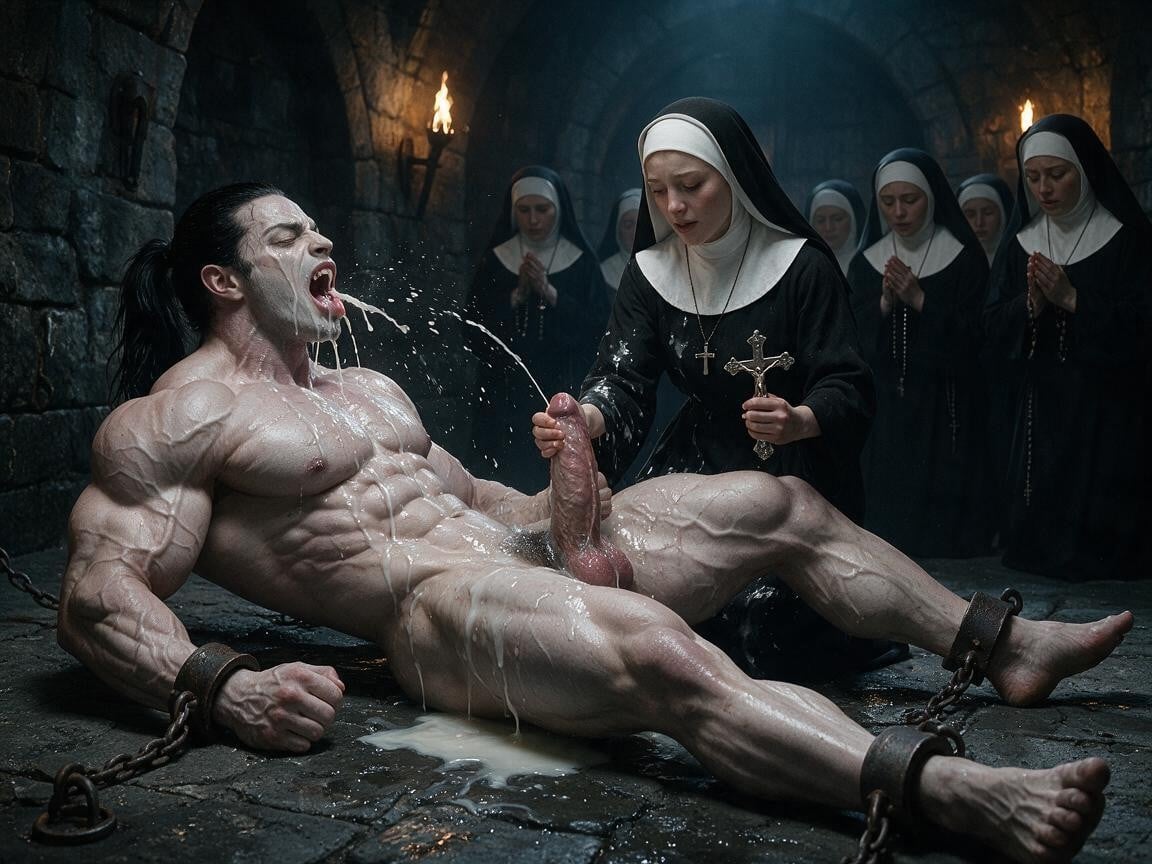 Veins, Gigantic Trapezius, Ropes Of Cum Shooting Into The Air Shemale AI Porn