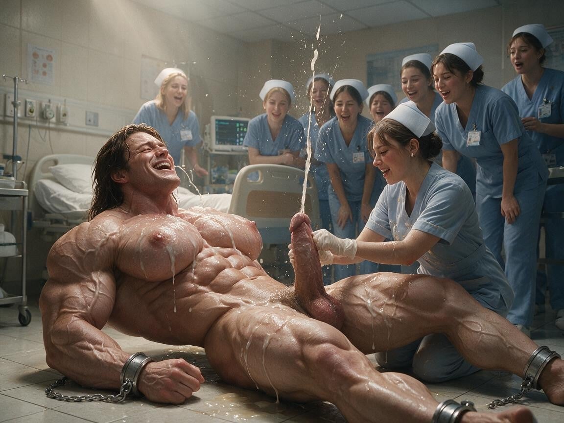 Toned Muscles, Gigantic Enormous Biceps, Ropes Of Cum Shooting Into The Air Shemale AI Porn