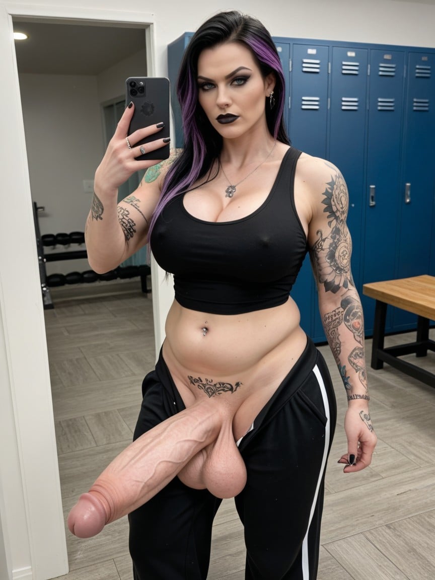 20+, Kitchen, Domnatrix Shemale AI Porn