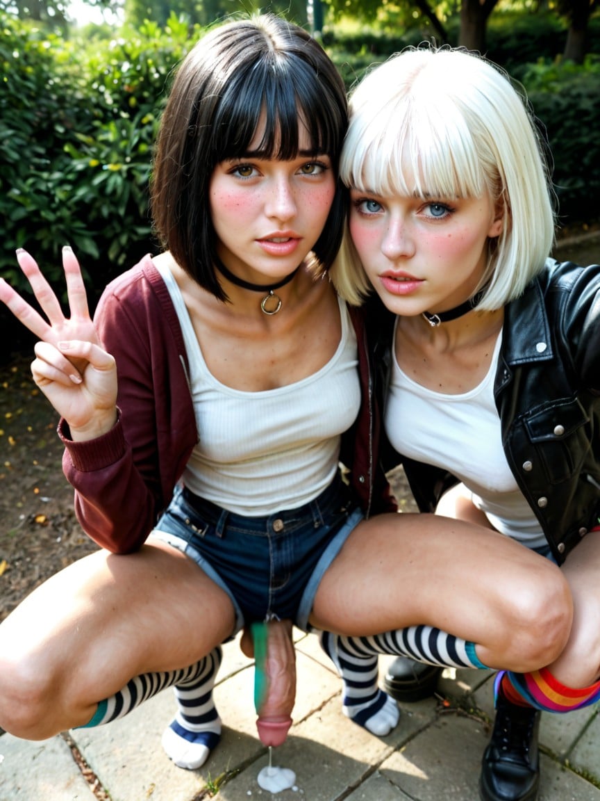 Hotpants, Award Winning Picture, Soft Light Shemale AI Porn