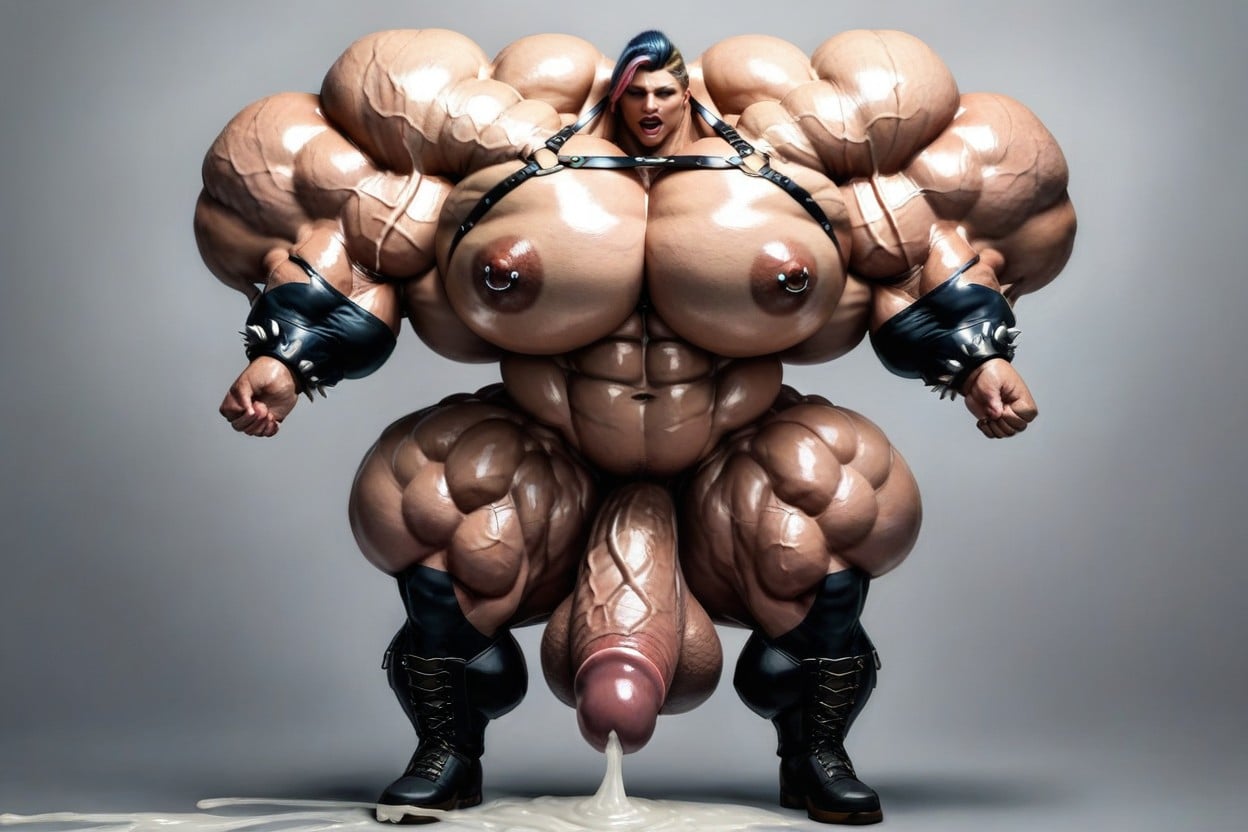 Futa Only, Legs Out Of Frame, Gigantic Shemale AI Porn