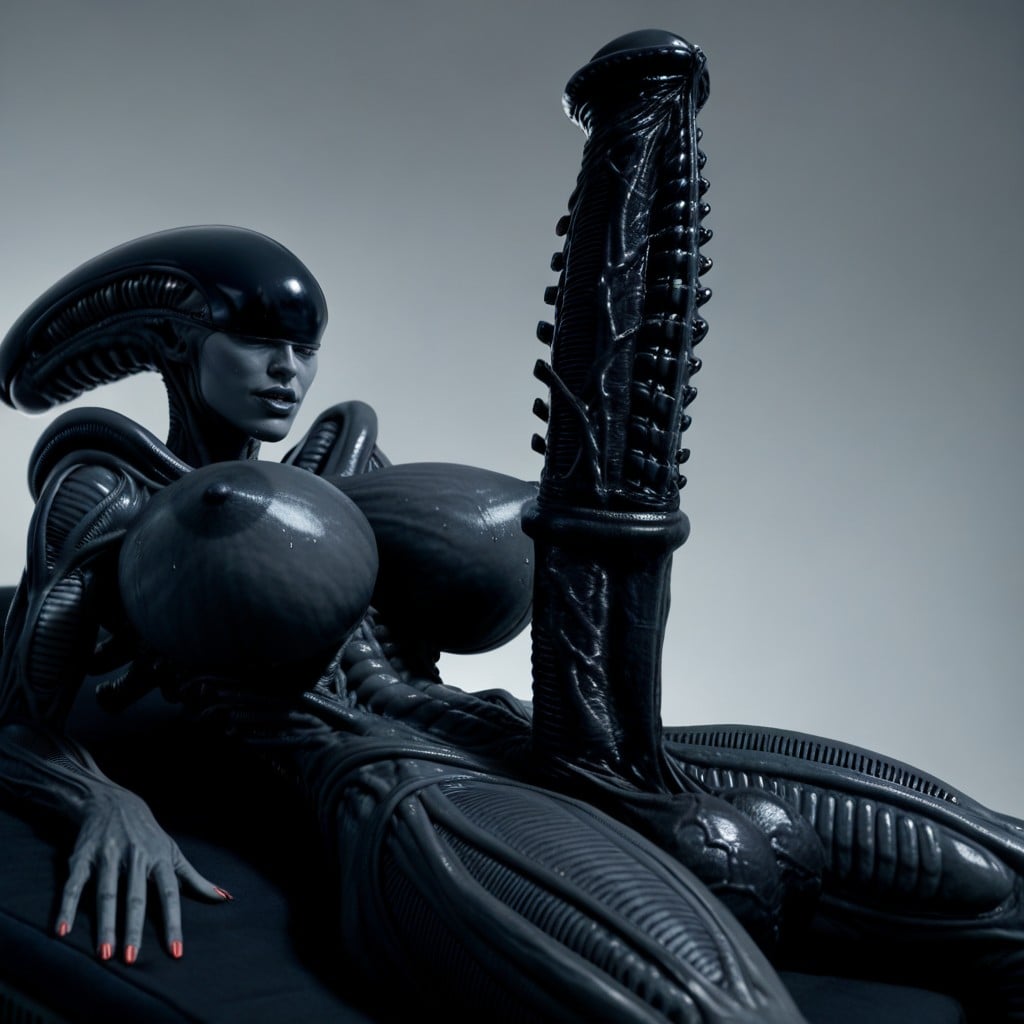 Sexy, Piercings, Alien Planet Shemale AI Porn