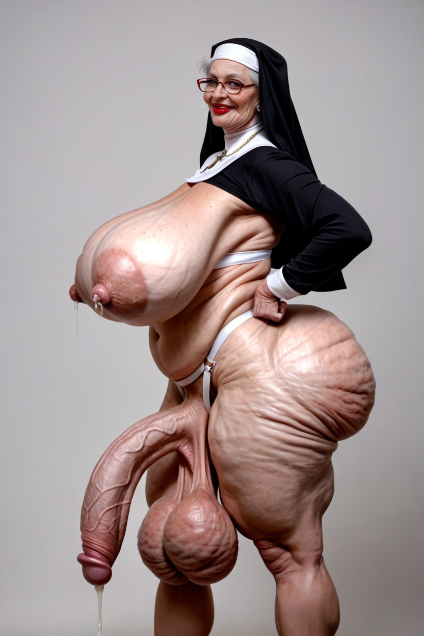 White Latex Gloves, Flabby Wrinkly Arms, Cellulite On Breasts Porno shemale IA
