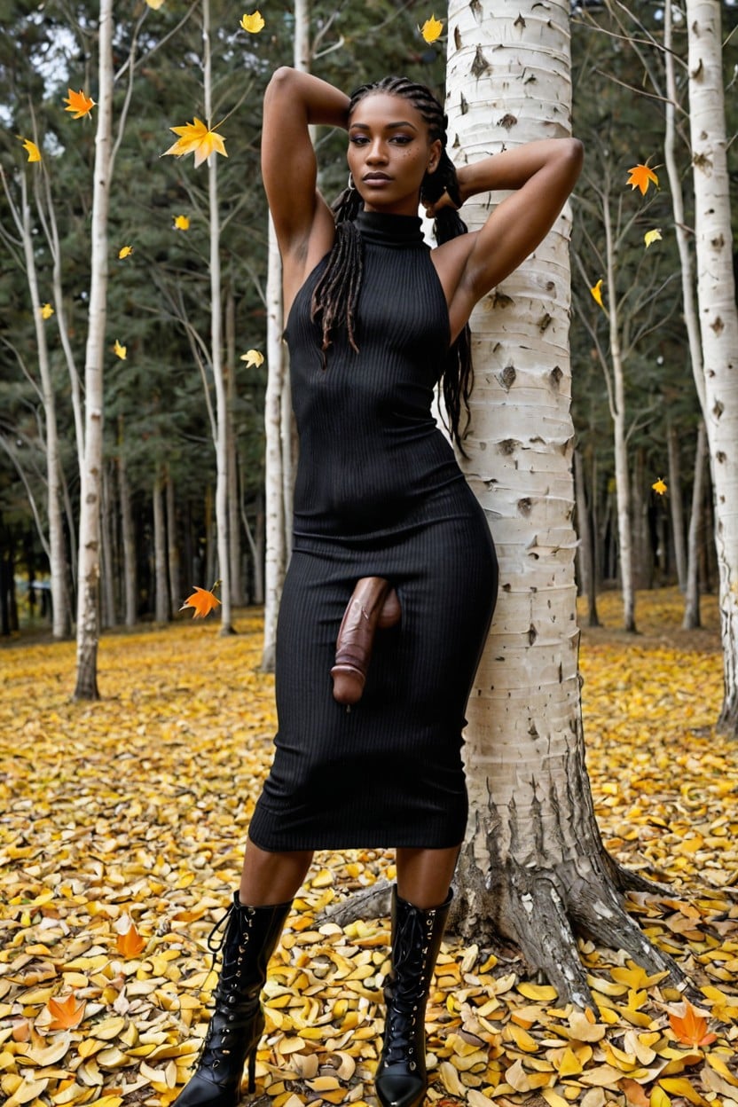 Vista Desde Abajo, Africana, Tall And Lanky Physique Porno shemale IA