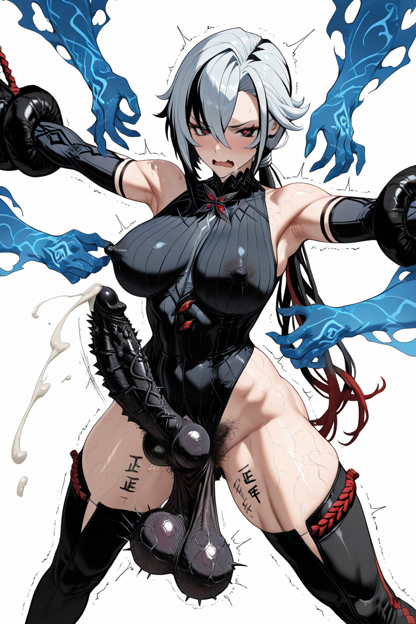 25+, Hyper Excessive Inflation, Medium Breast Shemale AI Porn