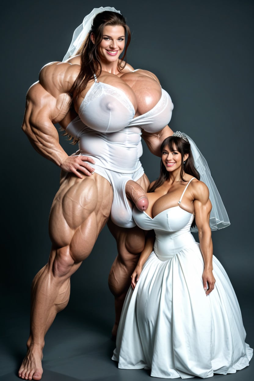 Gigantic Abs, Colossal Breast, Massive Shemale AI Porn