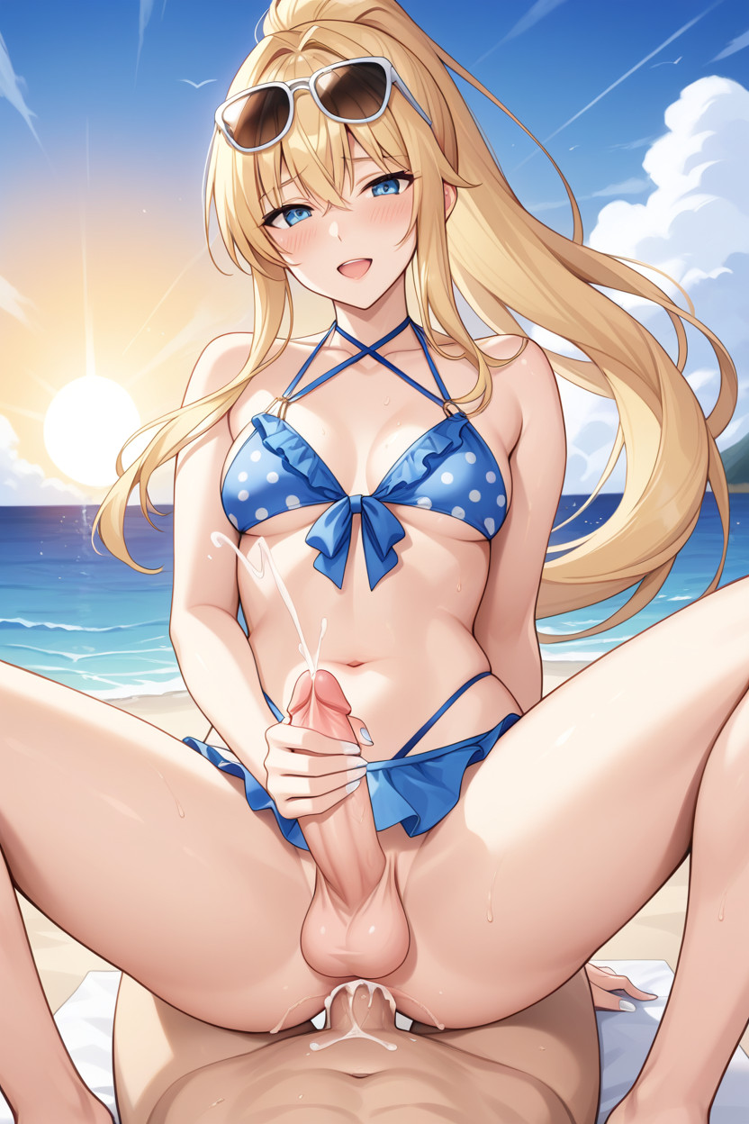 Sunset, Skinny, 18+ Shemale AI Porn