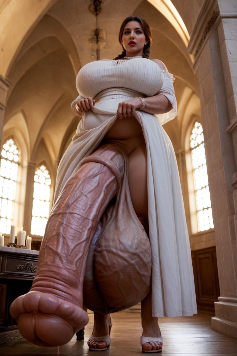 50+, Flaccid, Ass Bigger Than Torso Shemale AI Porn