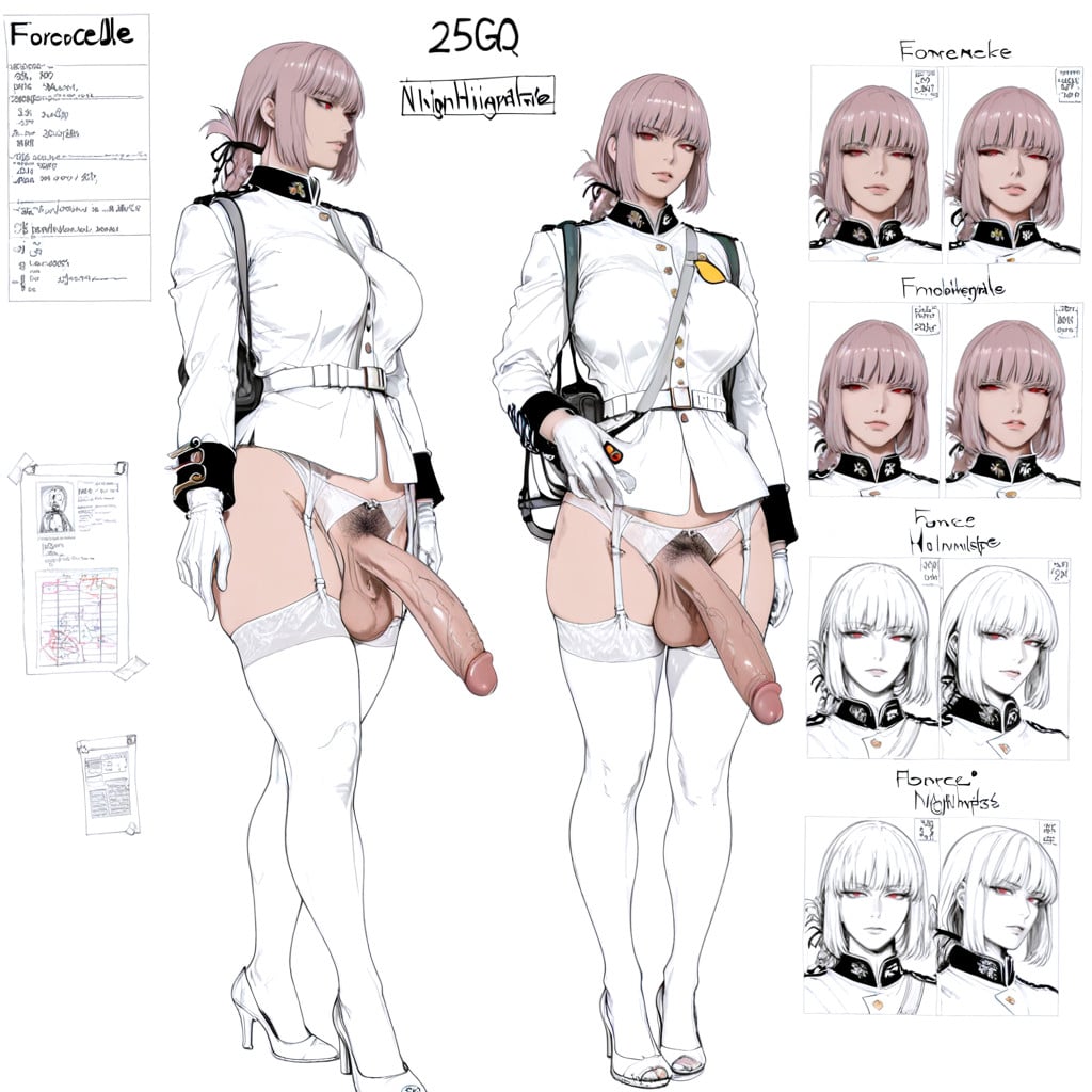 Penis Detail Document, Photoreal, Side View Shemale AI Porn
