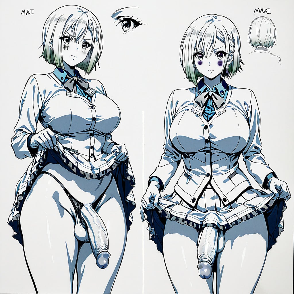 Cosplay, Multiple Angles, Side View Shemale AI Porn