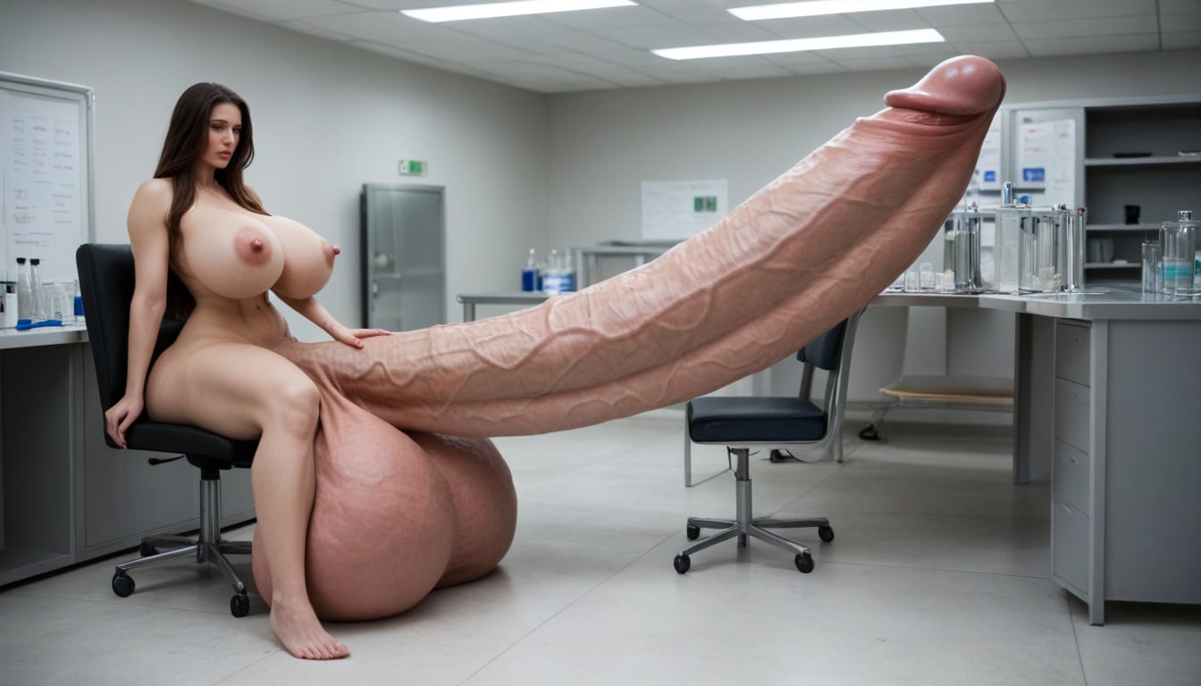Hyper In M Gigantic Penis, Hyper Gigantic Penis, Lab Shemale AI Porn