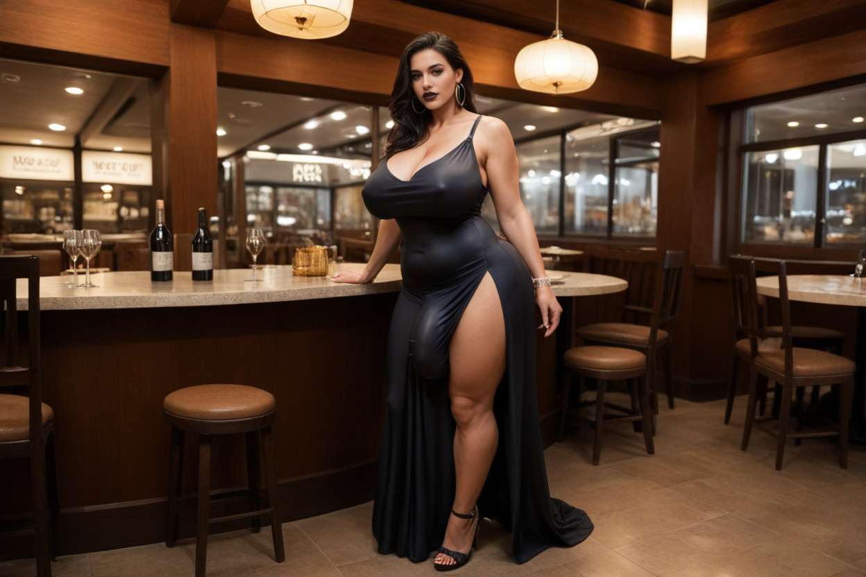Large Breasts, Futanari, Gruesa Porno shemale IA