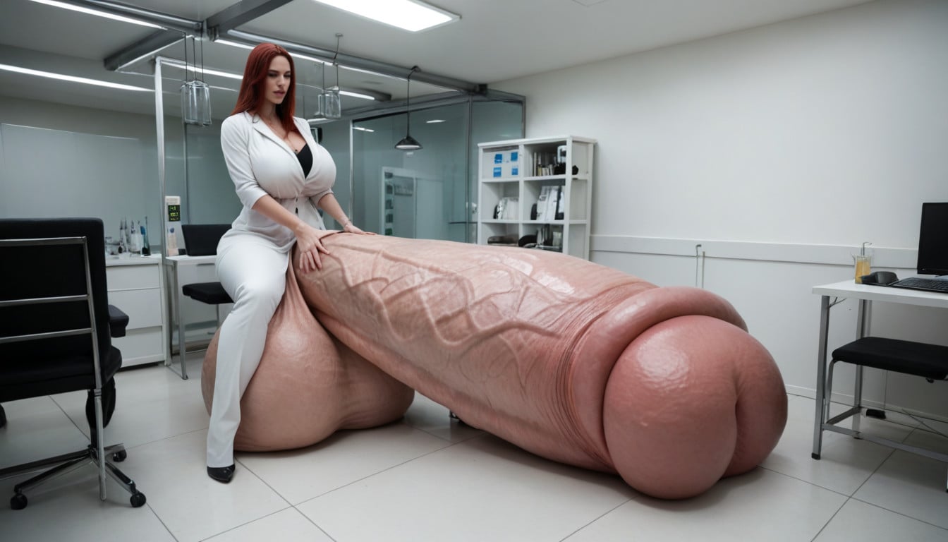 Gigantic Monstrous Penis, 18+, Penis Is Just Way Too Gigantic Shemale AI Porn