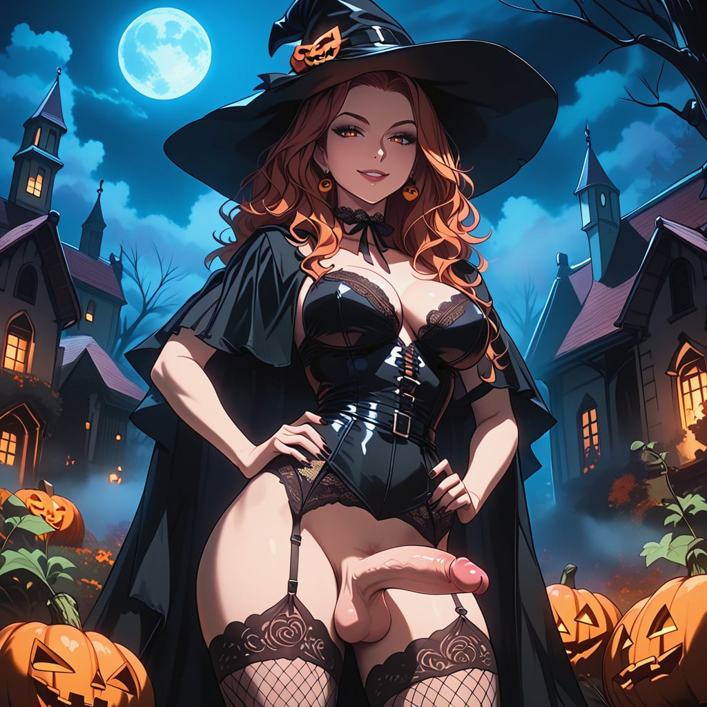 Largo, Black Cape, Futanari Porno shemale IA
