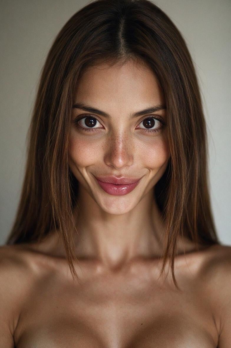 Visible Lower Sclera, Sultry Upper Eyelids, Latína Porno shemale IA