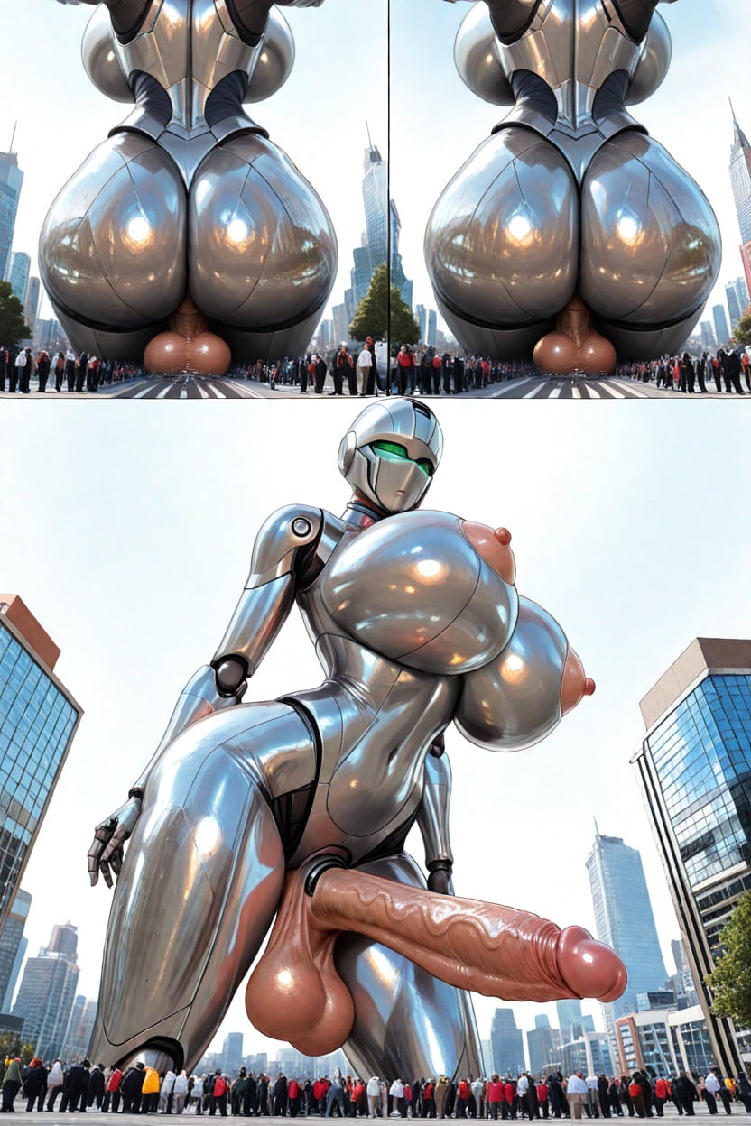 泡泡屁股, Tall, Taller Than Buildings 人妖AI色情